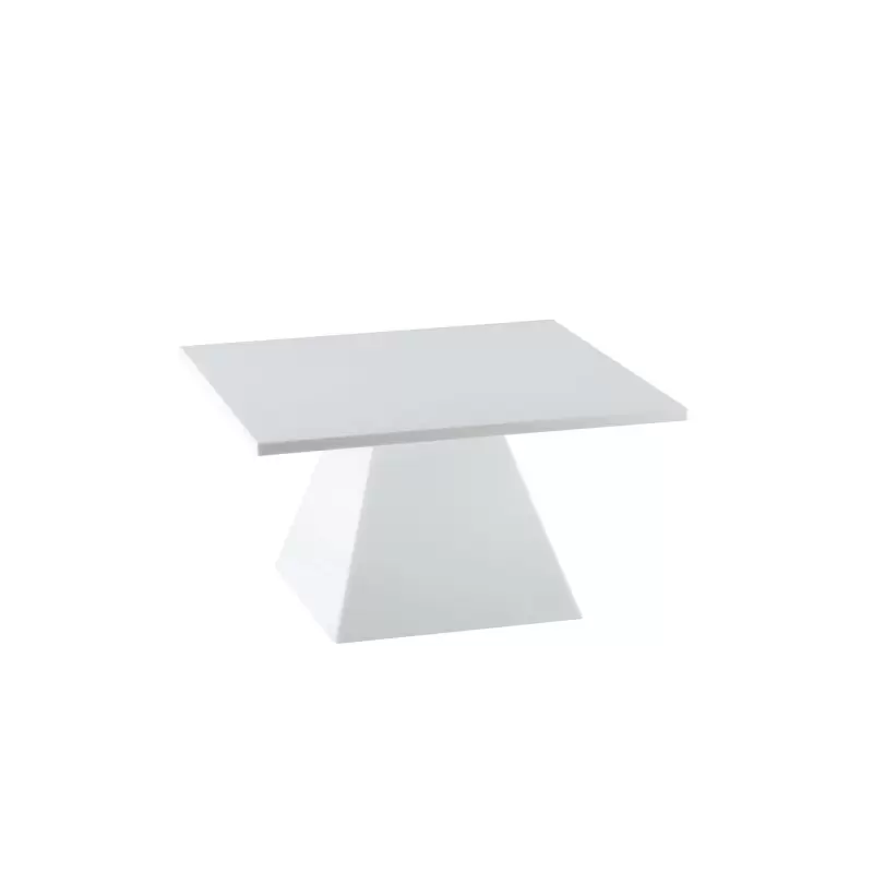 Cal-Mil 4 1/2" Square White Cake Pedestal Stand Riser Display Cal-Mil 4 1/2" Square White Cake Pedestal Stand Riser Display