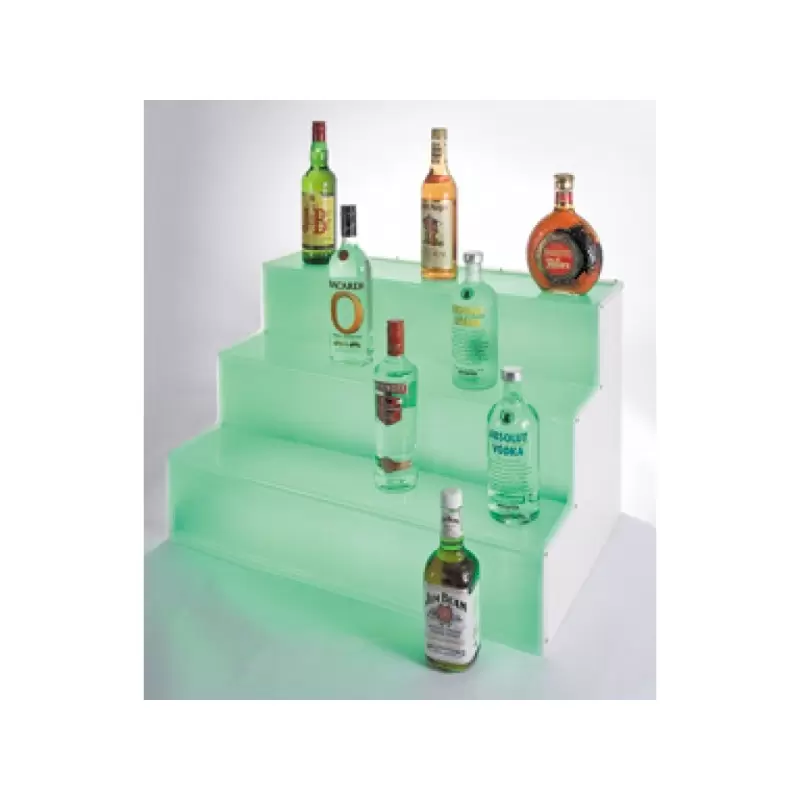 Cal-Mil Frost Lit Step Bottle Display Cal-Mil Frost Lit Step Bottle Display