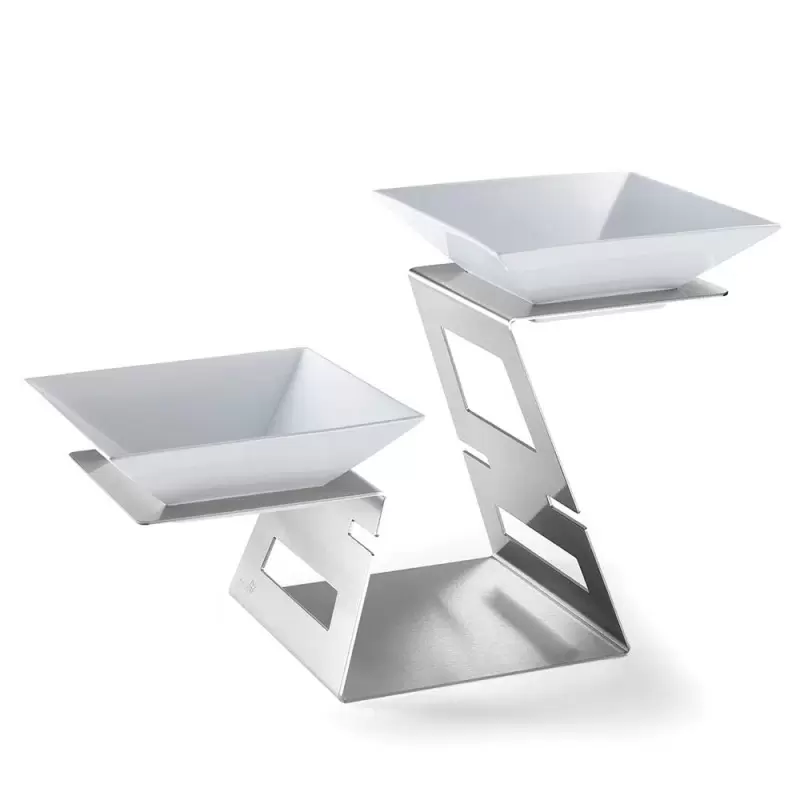 Rosseto SM221 Rosseto Swan Stainless Steel Multi-Level Riser with T...