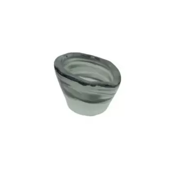 Rosseto GLS065BW Rosseto Aroma Black & White Mini Round Conical Bow...