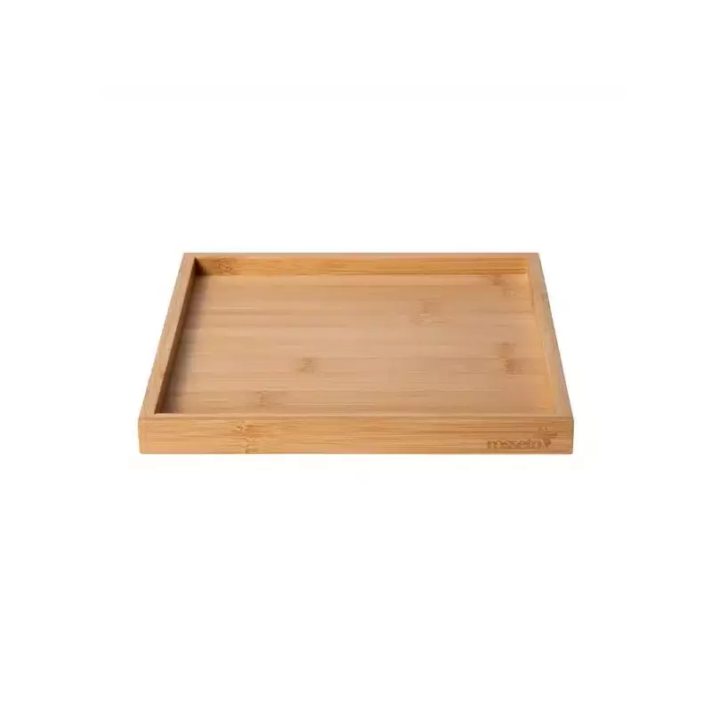 Rosseto RBS100 Rosseto Sky Rize Small Square Bamboo Shelf - 1 Piece...