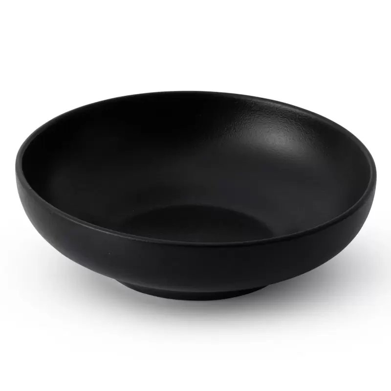 Bon Chef Mignight Collection Tavola Coupe Bowl 14 oz - 6" dia. x 1.75"H Bon Chef Mignight Collection Tavola Coupe Bowl 14 oz - 6" dia. x 1.75"H