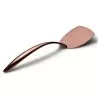 Bon Chef Solid EZ Use Banquet Stainless Steel Serving Turner - 14-3/4" Rose Gold Mirror Finish