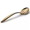 Bon Chef Slotted EZ Use Banquet Stainless Steel Serving Spoon - 13-1/2" Pvd Coated Gold