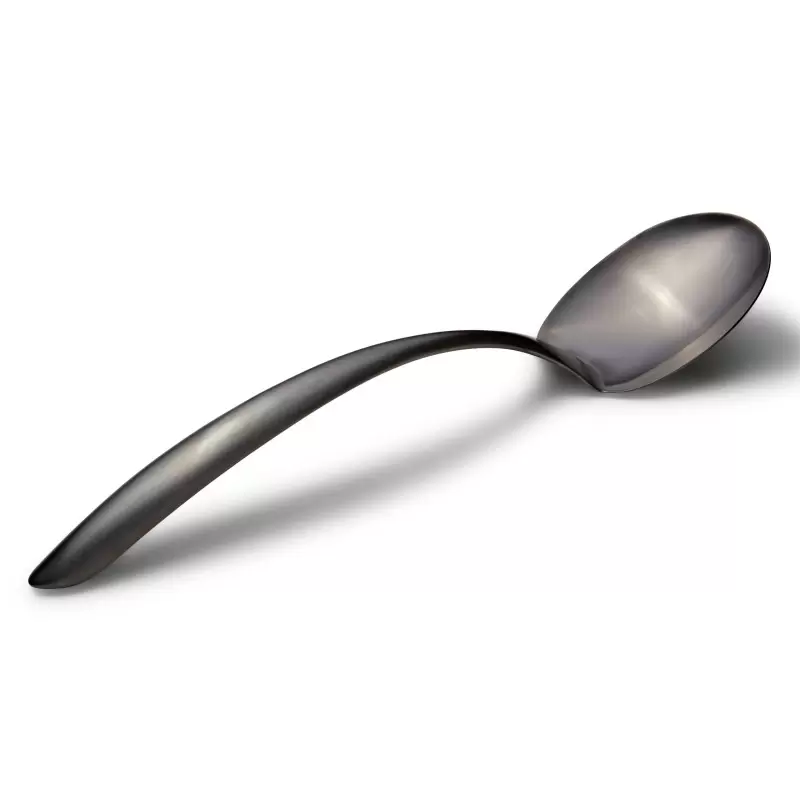 Bon Chef EZ Use Banquet Stainless Steel Serving Spoon 2 Oz. - 13-1/2" Black Matte Finish Bon Chef EZ Use Banquet Stainless Steel Serving Spoon 2 Oz. - 13-1/2" Black Matte Finish