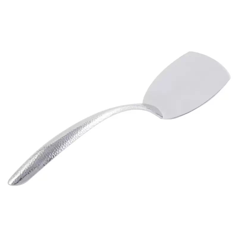 Bon Chef EZ Use Banquet Stainless Steel Serving Turner 14-3/4" - Solid - Hammer Finish Bon Chef EZ Use Banquet Stainless Steel Serving Turner 14-3/4" - Solid - Hammer Finish