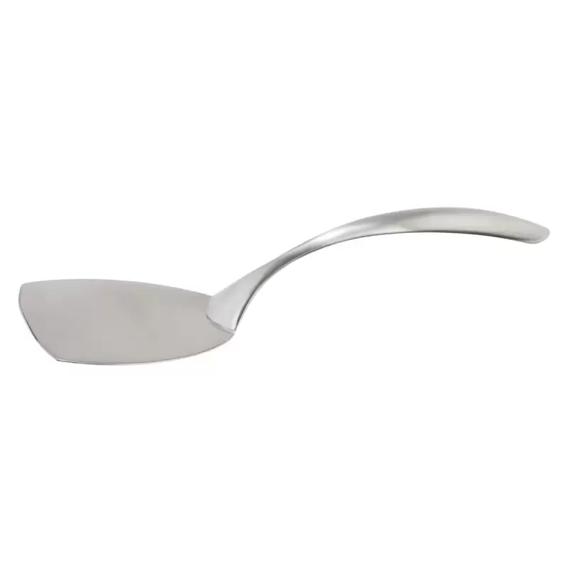 Bon Chef Solid EZ Use Banquet Stainless Steel Serving Turner - 14-3/4" Brush Finish Bon Chef Solid EZ Use Banquet Stainless Steel Serving Turner - 14-3/4" Brush Finish