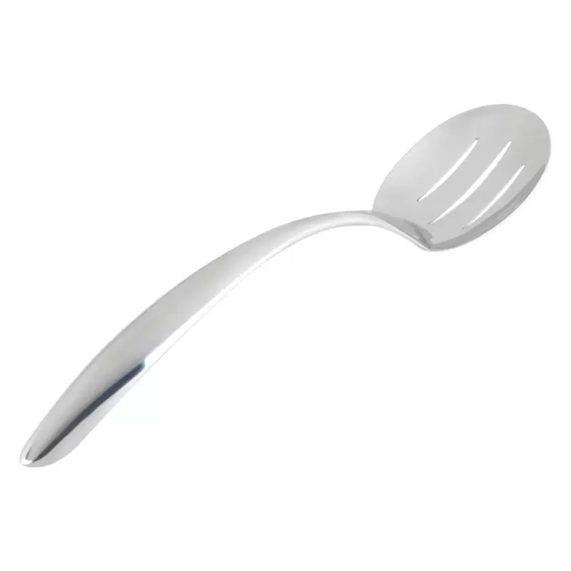 Bon Chef Slotted EZ Use Banquet Stainless Steel Serving Spoon - 13-1/2" Bon Chef Slotted EZ Use Banquet Stainless Steel Serving Spoon - 13-1/2"