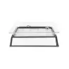 Cal-Mil Small Ice Carving Mirror Cake Pedestal Stand With Drainage Hose And 220V Led Lighting - 19" x 27" x 10"