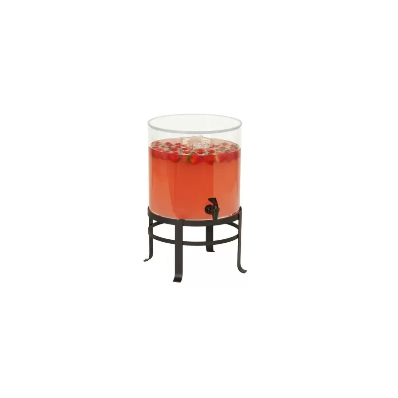 Cal-Mil Round Polycarbonate 3 Gallon Beverage Dispenser - Ice Cal-Mil Round Polycarbonate 3 Gallon Beverage Dispenser - Ice