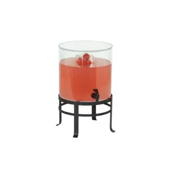 Cal-Mil Round Polycarbonate 3 Gallon Beverage Dispenser - Infusion