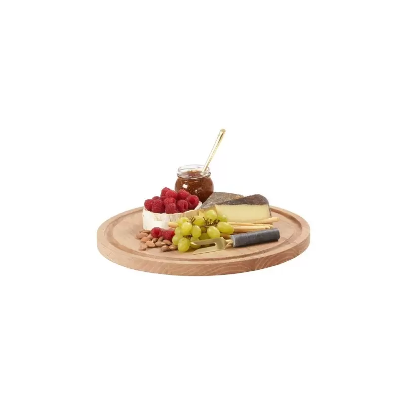 Cal-Mil Roundoak Wood Serving Board - 15" x 1" Cal-Mil Roundoak Wood Serving Board - 15" x 1"