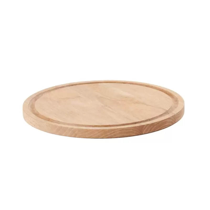 Cal-Mil Roundoak Wood Serving Board - 15" x 1" Cal-Mil Roundoak Wood Serving Board - 15" x 1"