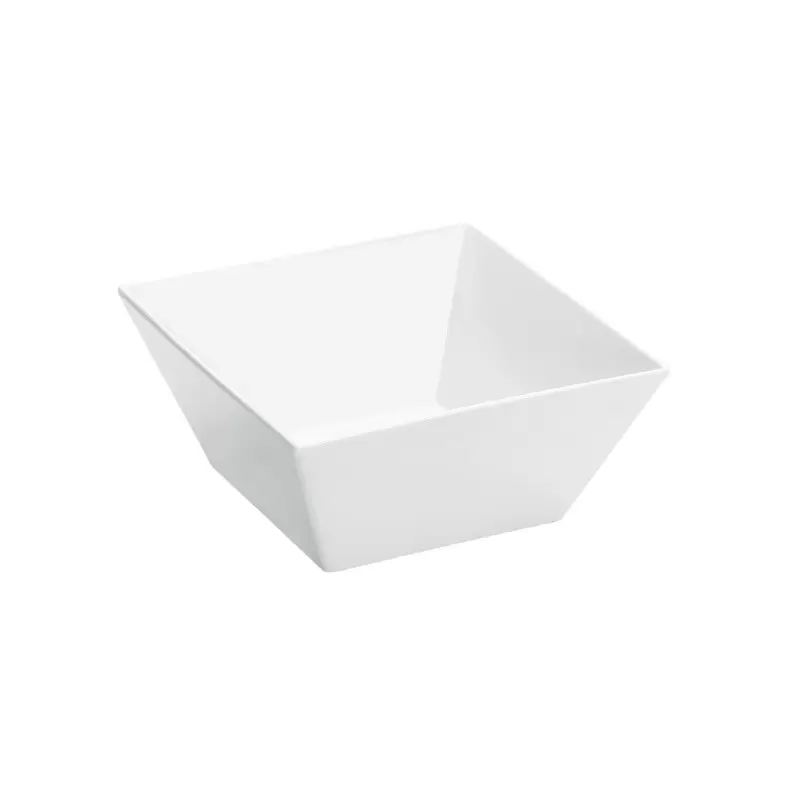 Cal-Mil White 10" Square Melamine Bowl Cal-Mil White 10" Square Melamine Bowl