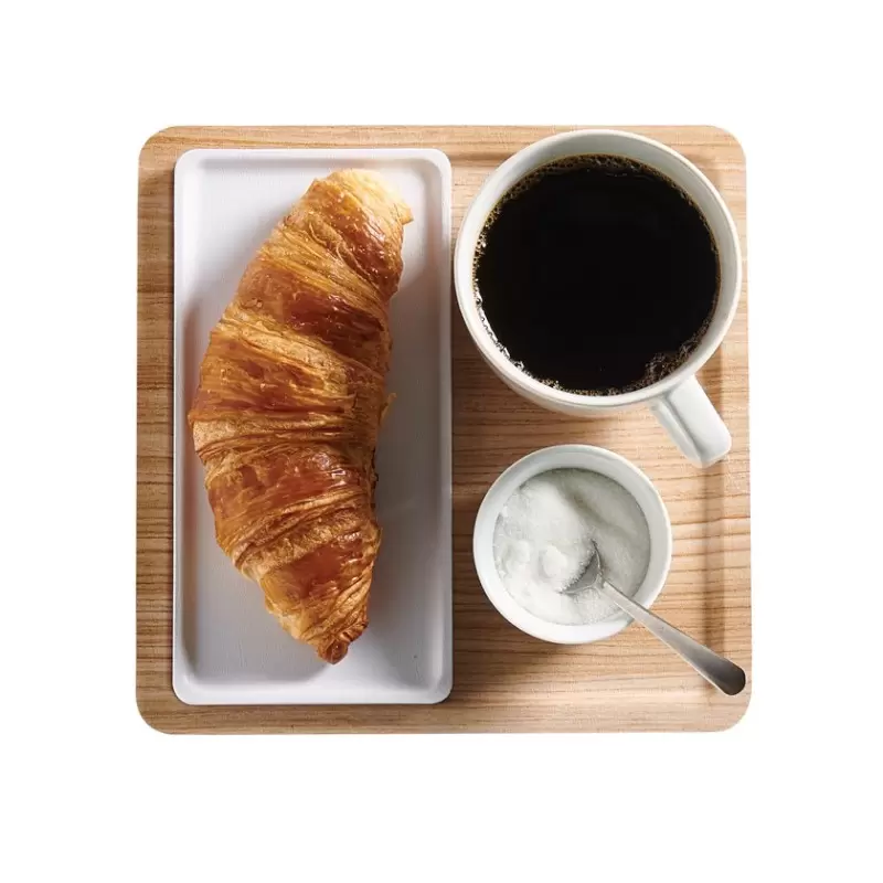 Cal-Mil Finn Wood Effect Square Modular Melamine Tray 9" x 9" Cal-Mil Finn Wood Effect Square Modular Melamine Tray 9" x 9"