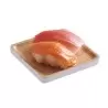 Cal-Mil Finn Wood Effect Square Modular Melamine Tray 4" x 4"