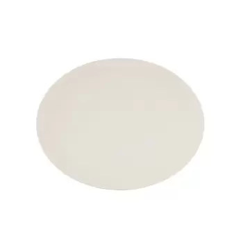 Cal-Mil Hand Thrown 16 x 12 Melamine Platter - Ivory