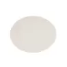 Cal-Mil Hand Thrown 14 x 11 Melamine Platter - Ivory
