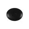 Cal-Mil Hand Thrown 14 x 11 Melamine Platter - Black