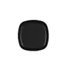 Cal-Mil Oslo 8" Sq Melamine Plate - Black