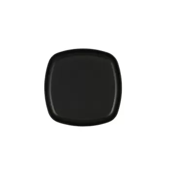 Cal-Mil Oslo 10" Sq Melamine Plate - Black