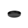 Cal-Mil Hudson - Black 8" Low Rim Melamine Plate