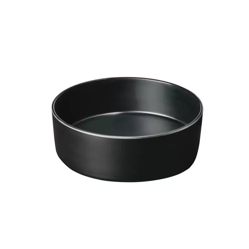 Cal-Mil Hudson - Black 120 Oz. Raised Rim Melamine Bowl Cal-Mil Hudson - Black 120 Oz. Raised Rim Melamine Bowl