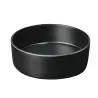 Cal-Mil Hudson - Black 120 Oz. Raised Rim Melamine Bowl