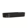 Cal-Mil Hudson 5 Qt. Black Oval Melamine Bowl
