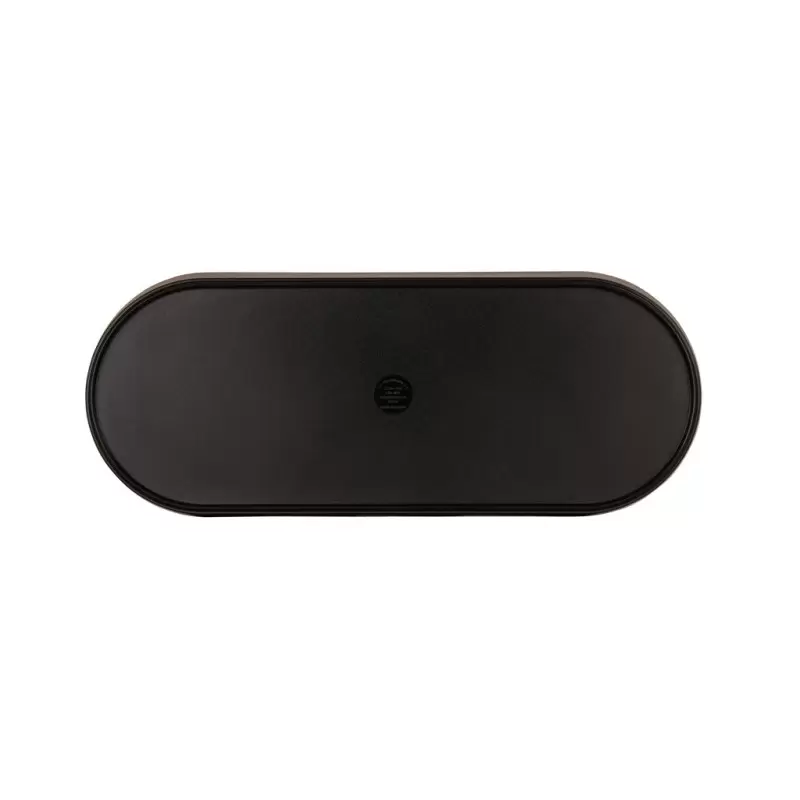 Cal-Mil Hudson 5 Qt. Black Oval Melamine Bowl Cal-Mil Hudson 5 Qt. Black Oval Melamine Bowl