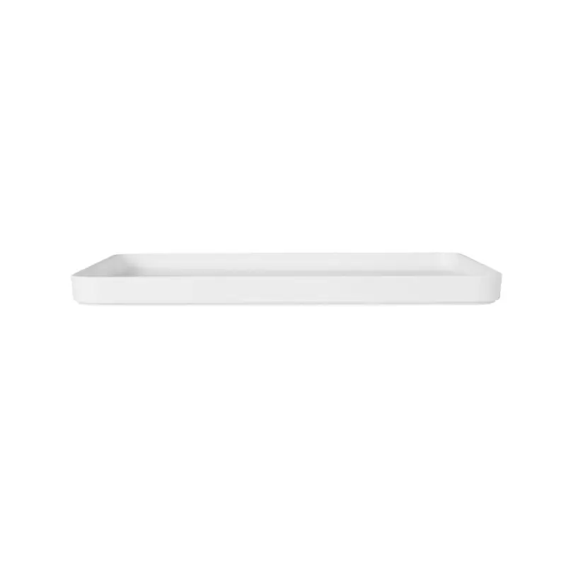 Cal-Mil Hudson 13" x 9 1/2" Black Rectangular Melamine Platter Cal-Mil Hudson 13" x 9 1/2" Black Rectangular Melamine Platter