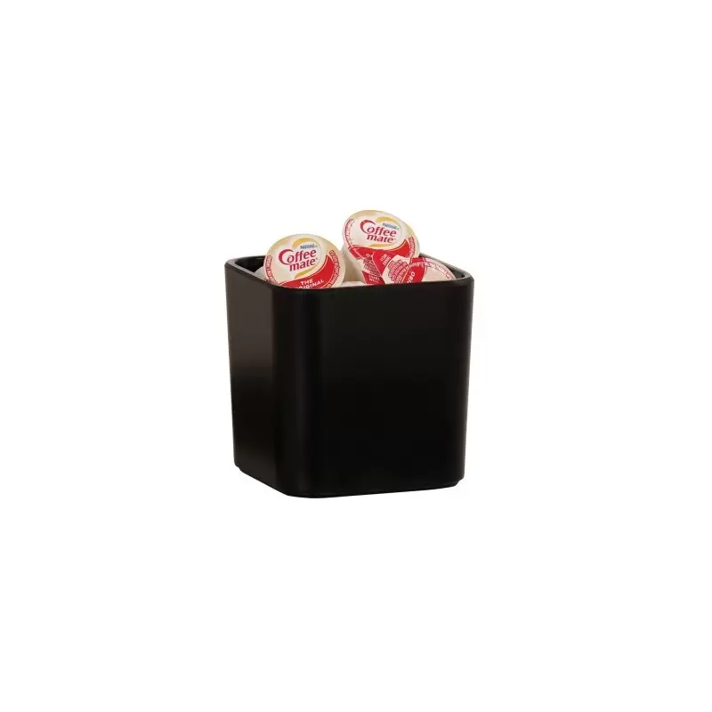 Cal-Mil Hudson 4 x 4 Jar - Black Cal-Mil Hudson 4 x 4 Jar - Black