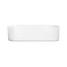 Cal-Mil Hudson 12 Qt. White Oval Melamine Bowl
