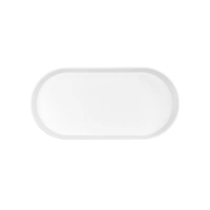 Cal-Mil Hudson 12 Qt. White Oval Melamine Bowl Cal-Mil Hudson 12 Qt. White Oval Melamine Bowl