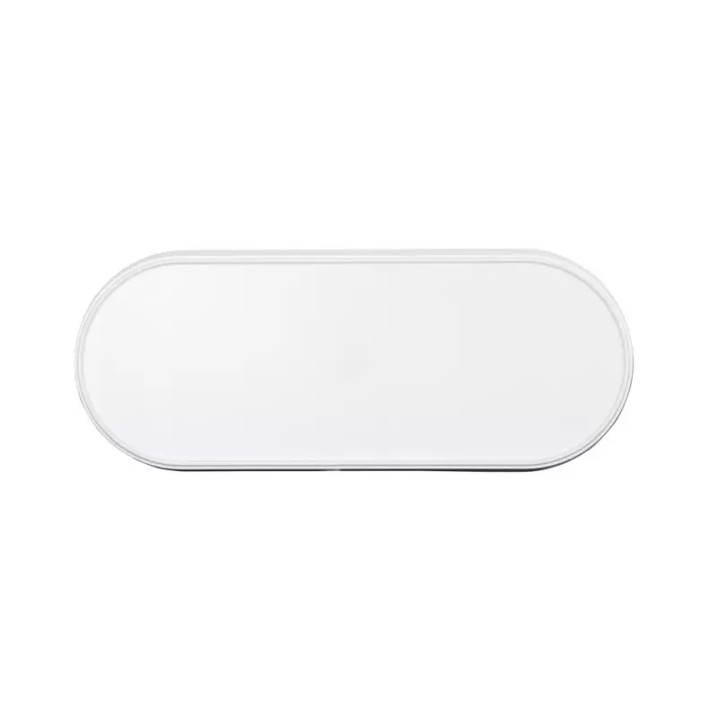 Cal-Mil Hudson 5 Qt. White Oval Melamine Bowl Cal-Mil Hudson 5 Qt. White Oval Melamine Bowl