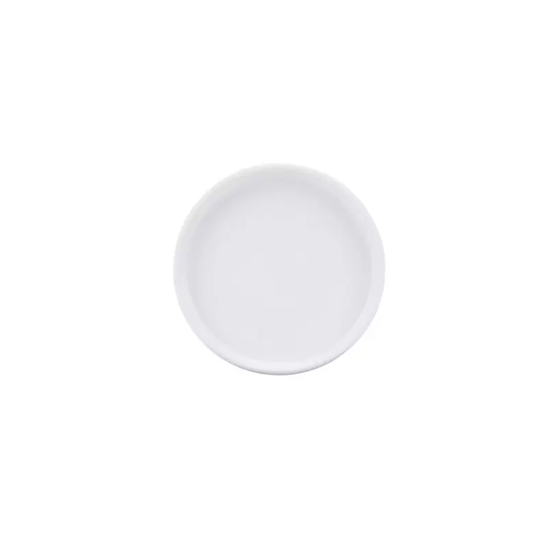 Cal-Mil Hudson - White 6" Low Rim Melamine Plate Cal-Mil Hudson - White 6" Low Rim Melamine Plate