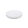 Cal-Mil Hudson - White 8" Low Rim Melamine Plate