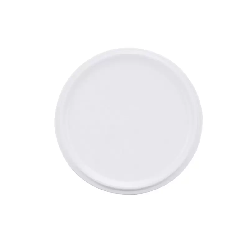 Cal-Mil Hudson - White 8" Low Rim Melamine Plate Cal-Mil Hudson - White 8" Low Rim Melamine Plate