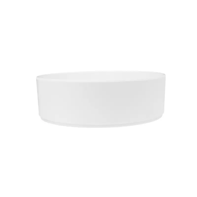Cal-Mil Hudson - White 120 Oz. Raised Rim Melamine Bowl Cal-Mil Hudson - White 120 Oz. Raised Rim Melamine Bowl