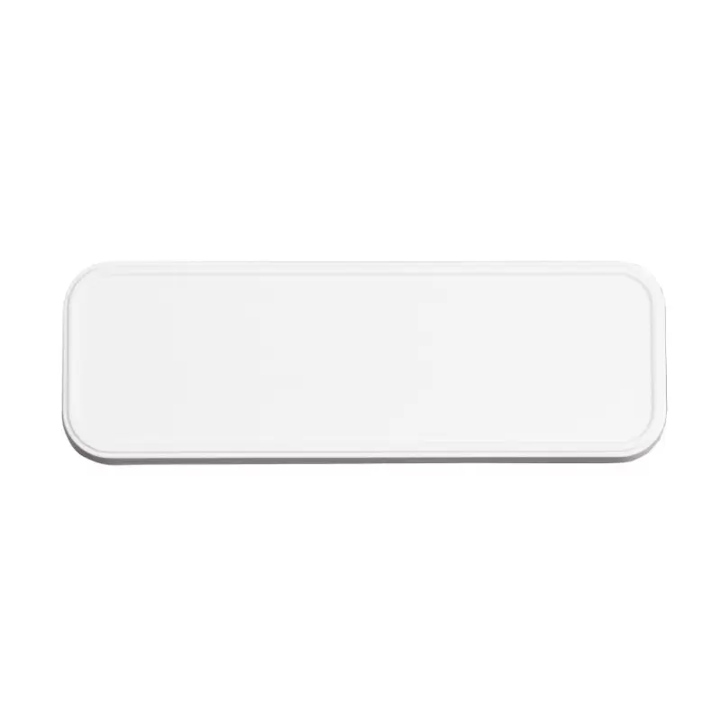 Cal-Mil Hudson 4 x 12 White Melamine Tray Cal-Mil Hudson 4 x 12 White Melamine Tray