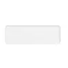 Cal-Mil Hudson 18" x 6" White Rectangular Melamine Platter