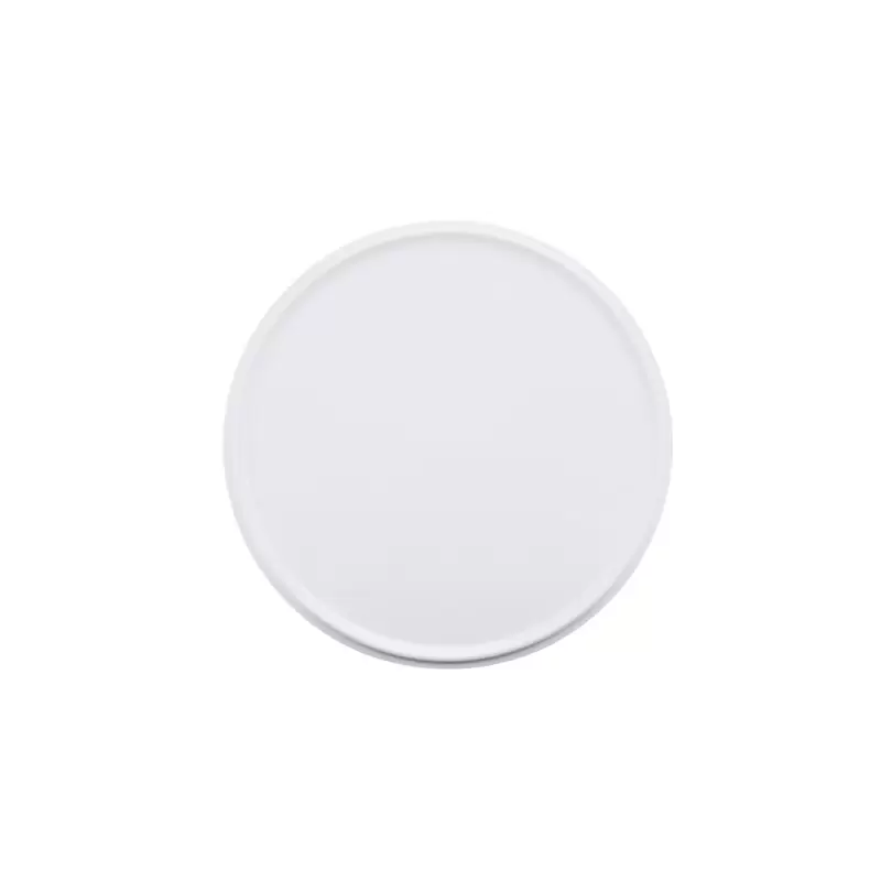 Cal-Mil Hudson - White 10" Low Rim Melamine Plate Cal-Mil Hudson - White 10" Low Rim Melamine Plate