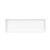 Cal-Mil Hudson 18 x 6 Rectangle Melamine Bowl - White
