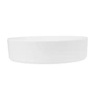 Cal-Mil Hudson - White 72 Oz. Raised Rim Melamine Bowl