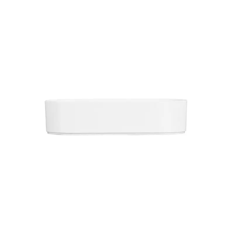 Cal-Mil Hudson 13 x 6 x 3 Oval Melamine Bowl - White Cal-Mil Hudson 13 x 6 x 3 Oval Melamine Bowl - White