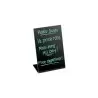Cal-Mil Classic 5" x 7" Black Write - On Easel