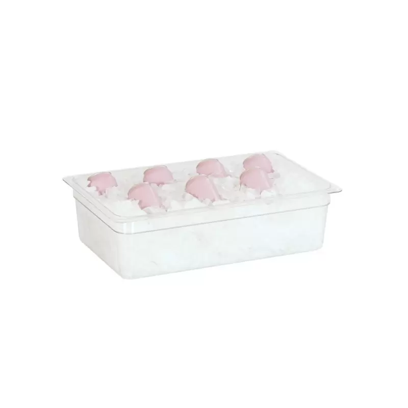 Cal-Mil Classic 12" x 20" Deep Food Pan - Clear Cal-Mil Classic 12" x 20" Deep Food Pan - Clear