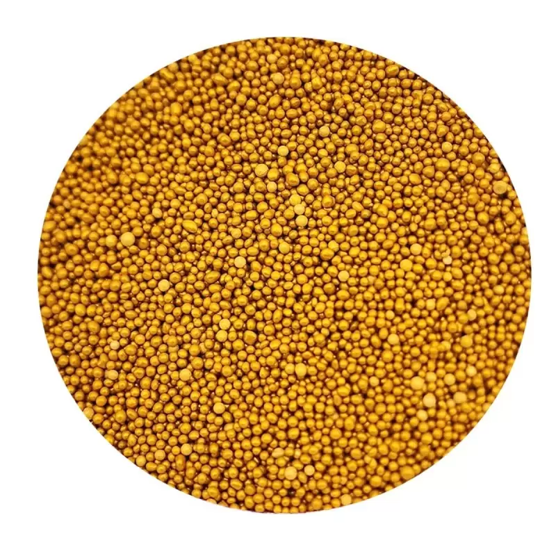 Elegant Nonpareils Sugar Pearl Sprinkles Topping Decoration 3.5oz - Majestic Gold Elegant Nonpareils Sugar Pearl Sprinkles Topping Decoration 3.5oz - Majestic Gold
