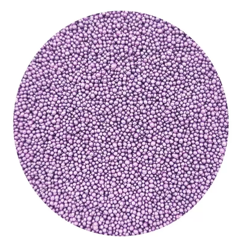 Elegant Nonpareils Sugar Pearl Sprinkles Topping Decoration 3.5oz - Soft Lilac - Pastry Chef's Boutique
