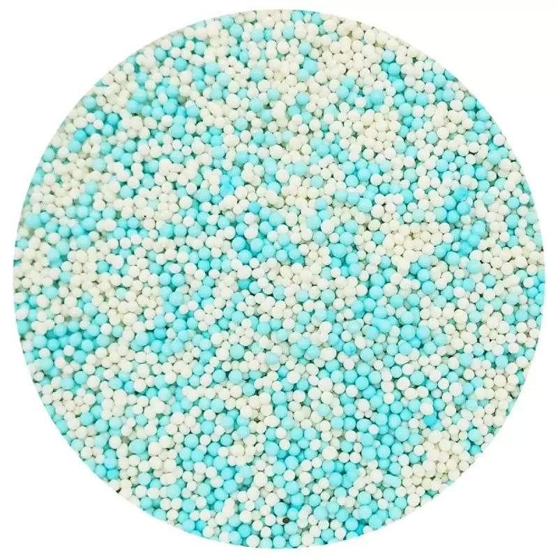 Celebration Mix Nonpareils Sugar Pearl Sprinkles Topping Decoration 3.5oz - Baby Blue Breeze Celebration Mix Nonpareils Sugar Pearl Sprinkles Topping Decoration 3.5oz - Baby Blue Breeze